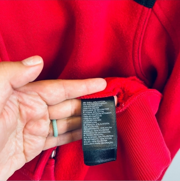 North Face Full Zip/Button Hoodie - Picture 6 of 7